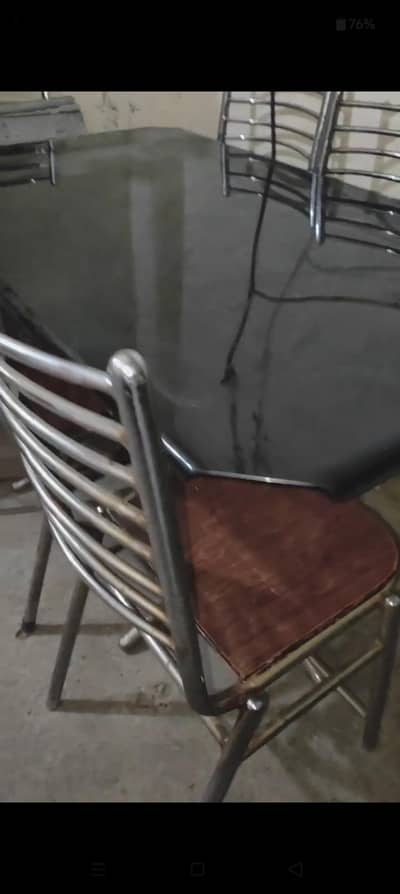 dining table and chair