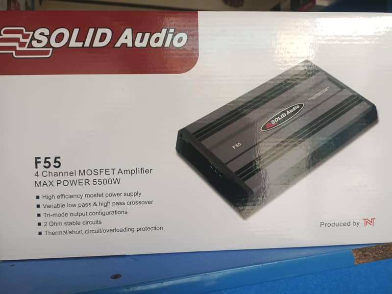 solid audio amplifier 1