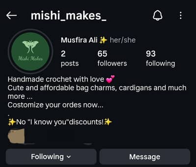 Hand-made crochet  for sale !!!