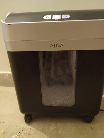 Ativa 10-Sheet Micro-Cut Shredder (OMM103P) – High Security & Jam Proo