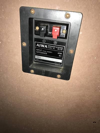 Aiwa Speaker sc62 japani