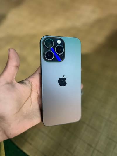 iphone 15 pro max 256gb jv panel main 2lines hain phone waterpack ha