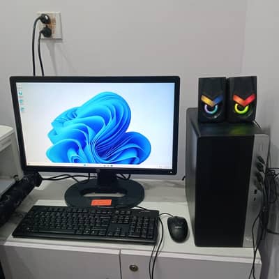 HP ProDesk 600 G3 MT i5 6th Gen PC Set with Monitor & Wifi Printer