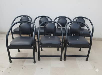 6 office chairs