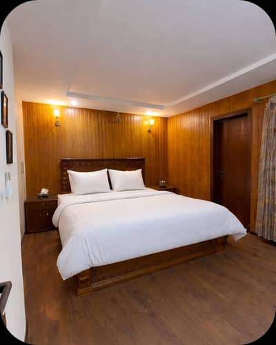 One bed apartment per day available Gulbarga green Islamabad