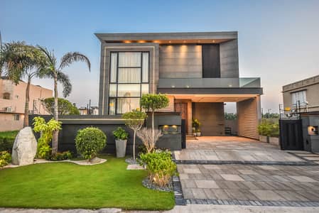 Full Basement Double Height Lobby & Tv Lounge With Home Theatre 10 Marla Most Beautiful Design Bungalow For Sale At Prime Location Dha Phase 5 Block K