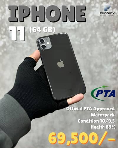 Iphone 11 64gb PTA Approved
