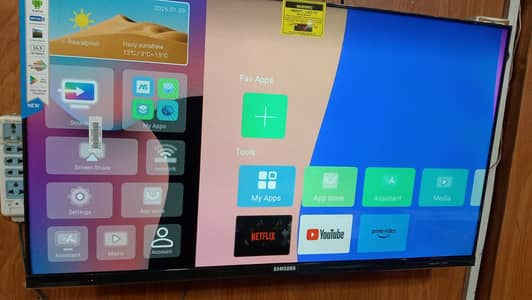 LED | TV 43"inch | 4K UHD TV | Border less | unbreak Ips panel