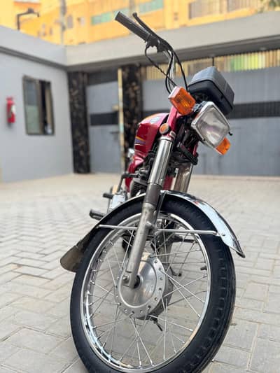 Honda CG 125 Hyderabad number