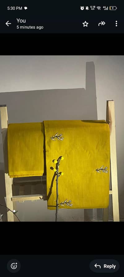 zulberry 2 piece unstitched ladies suit original