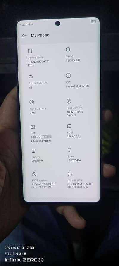 TECNO SPARK 20 PRO PLUS