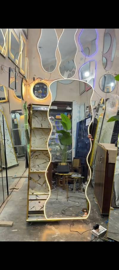 design and lighting mirror