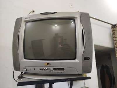 LG - TV . . 14 inch with wall stand  for sale :: Best price