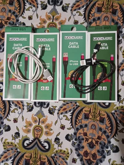 Data cable iphone to USB 4pice