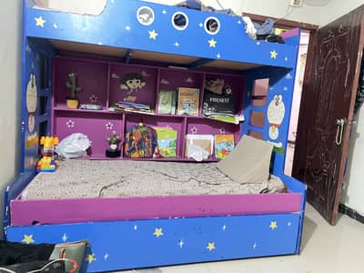 kids bunker bed just like new