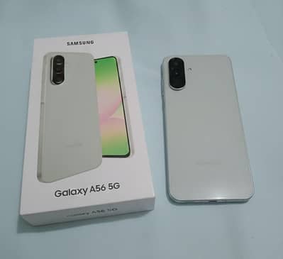 Samsung A56 5g In warranty (6months) condition 10/10 with box final