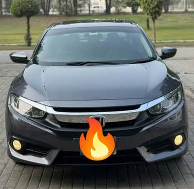 Honda civic 2018 total geniune red meter