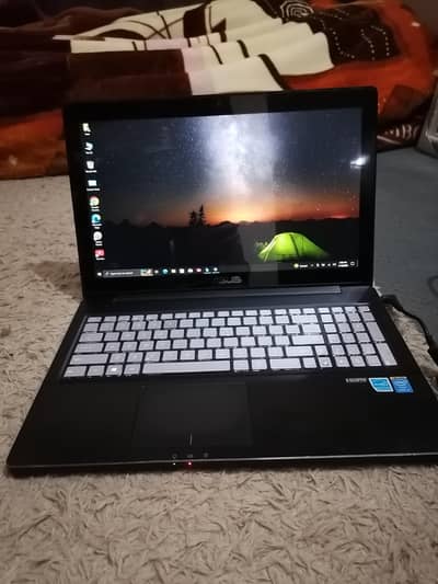 Asus i5 4th generation touch screen laptop back light + Numpad keys