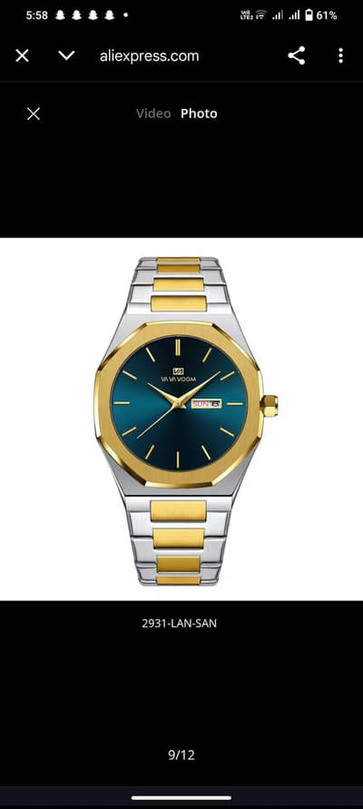 Men’s Stylish Watch – Neat & Clean