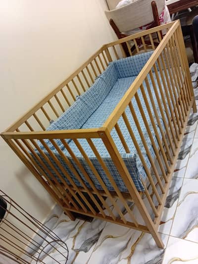 IKEA Baby Cot | Baby Bed | Wooden Cot | Crib
