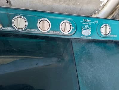 Haeir twin tub washing machine big full size