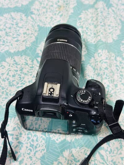 CONON CAMERA 1200D with 55-250 lense ke saht origanl battery charger