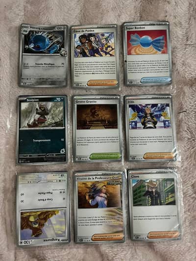 Pokemon French 2022 & 2024 Cards
