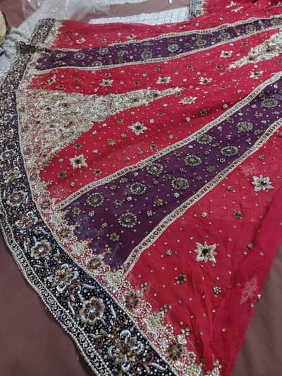 Barat Lehenga just used for 3 Hours