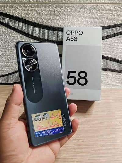 OPPO A58 new cendishan 8.128