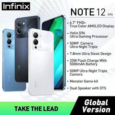 Infinix note 12 G96