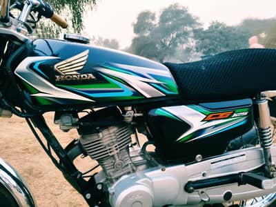Honda CG125 2023  All Punjab Number Totally Ganian 10/10
