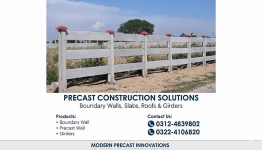 Boundary Wall & Roof Construction Services | Best Rates