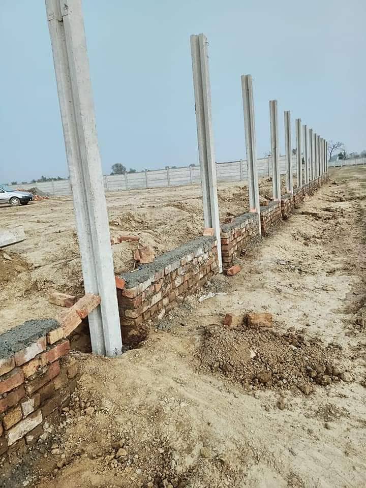 Boundary Wall Contractor | Precast Wall, Roof & Slab Work - Other ...