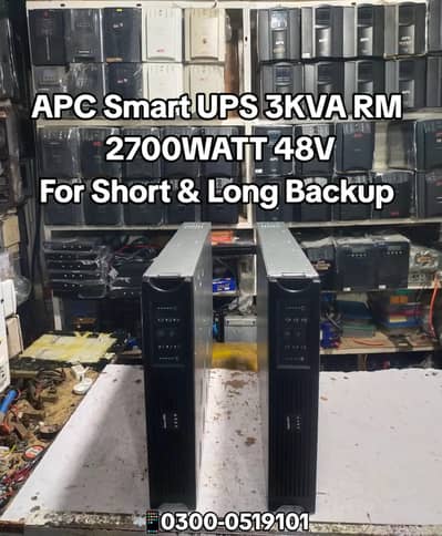 APC UPS 3KVA XL 2700WATT Pure Sine Wave UPS For Sale in Islamabad