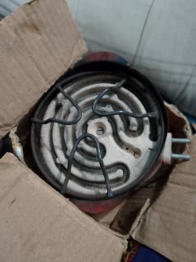 electric stove 3 days used