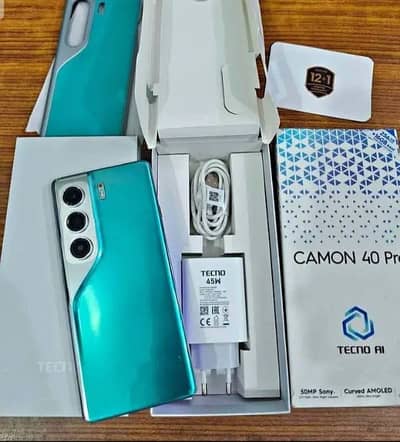 Tecno common 40 pro 8/256GB PTA Approved