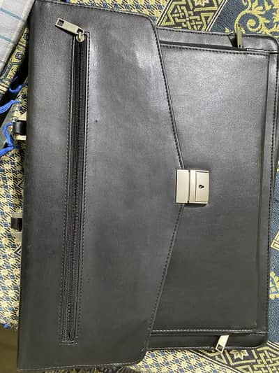 Pure leather office bag imported from london