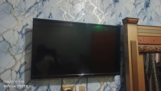 Haier Led Tv and Dany Android Box For Sale