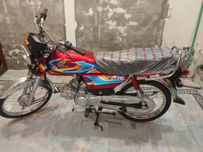 Honda CD70 [Open letter] Zero meter