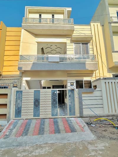 Ultra Designer 5 Marla Double Storey House For Sale In Airport Housing Society Proper With 4 Bed 2 Kitchen 2 Tv Lounge And 2 Drawing Room