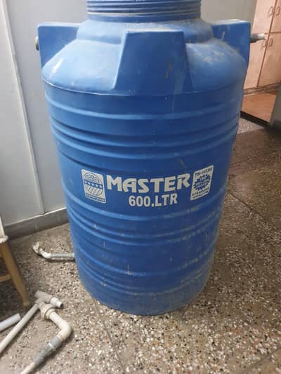 masters 600 litre water tank