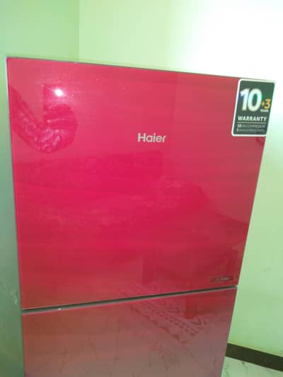 haier condition 10/10 with waranty