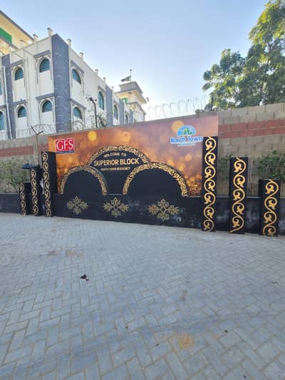 120-Yard Corner Plot Superior Block North Town Residency Phase 1