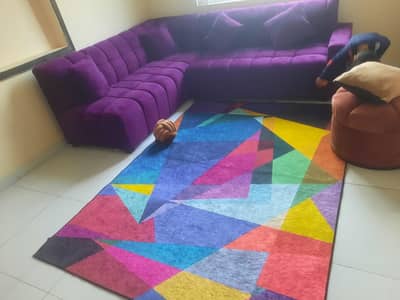 multii colour rug