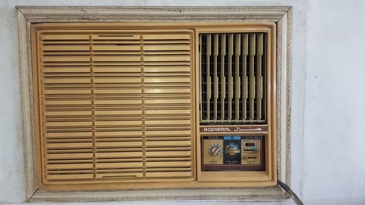 General Window AC 1.5 Ton, Original Freon Gas, Fully Working
