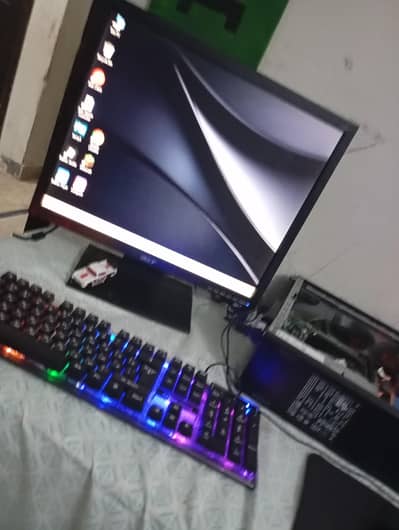 setup except monitor