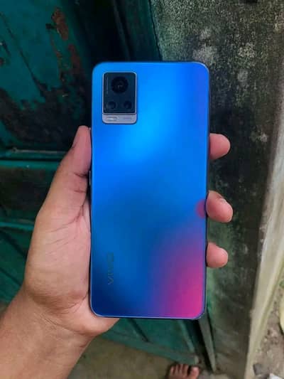 03237004371 vivo v20 12/128 complete box display fingerprint no open