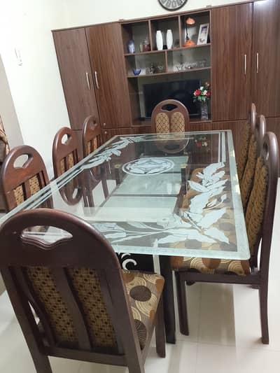 dining table with chairs