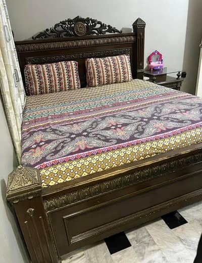 Original Wooden Bed , King Size
