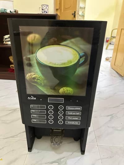 Aruba Tea and Coffee Machine  cartia x8